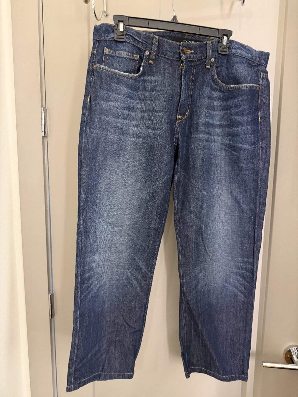 Joe’s Jeans Men’s Classic Fit Dark Blue 34x26 60% Cotton 40% Linen